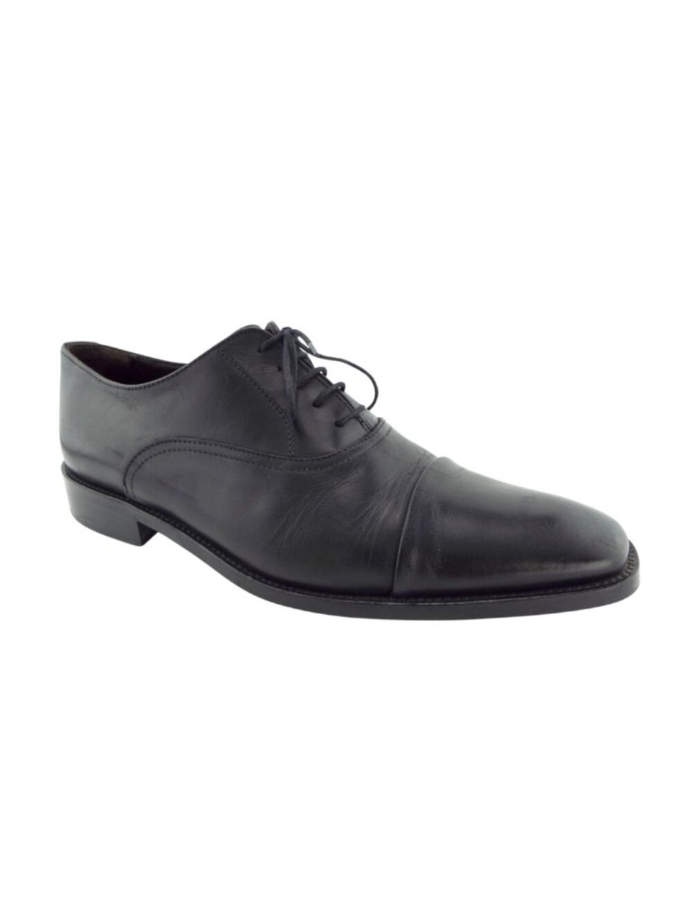 TO BOOT NEW YORK Black Leather Cap Toe Oxfords Lace-up Shoes 11
